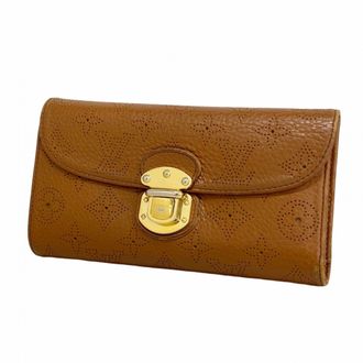 Louis Vuitton Cognac Long Wallet (Tri-Fold) (Pre-Owned)