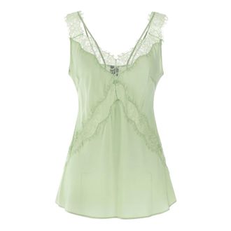 Pinko Lydia Top - female - PINKO - Blouses - Green - L - Blouses & Shirts