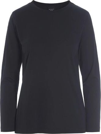 Bitte Kai Rand Zwarte Katoenen Blouse Osaka Stijl - Dames - Longsleeves - Zwart - S - Katoen - Tops