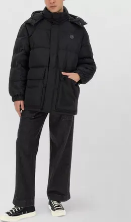 Maison Kitsun&eacute; oversized padded coat