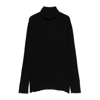 Be You Maglione Girocollo in Cashmere - - Knitwear - Donna - Nero - XS