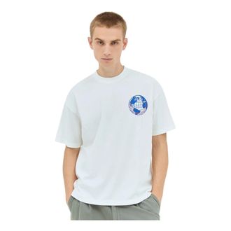 Metalwood Studio T-Shirts, male, White, Size: S Global T-Shirt