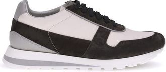 Brunello Cucinelli Multicolor Calf Leather Bos Taurus Platform Mens Sneakers