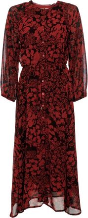 Inwear Florizza Midi Jurk - Dames - Casual kleedjes - Veelkleurig - L - Kleedjes