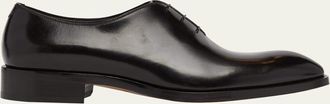 Tom Ford Mens Burnished Leather Oxfords