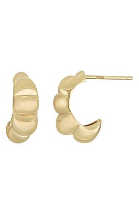 Bony Levy 14K Gold Hoop Earrings in 14Ky at Nordstrom