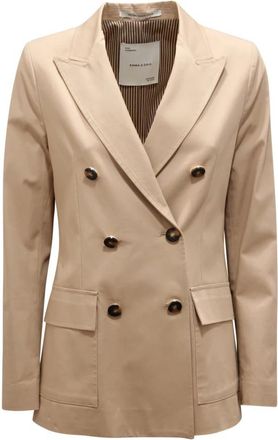 Emma & Gaia Blazers - Dames - Blazers - Beige - XS - Jassen