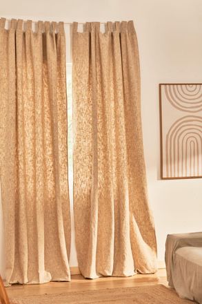 Calma House Cortina color beige 140x280