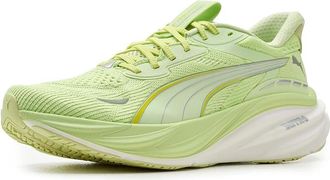 Puma Magnify Nitro 3 Running Shoes Womens Shoes Apple Spritz/Lux Lime : 10.5 B - Medium, Textile