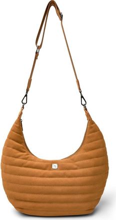 Think Royln Moonstruck Shoulder Bag in Terracotta Suede at Nordstrom