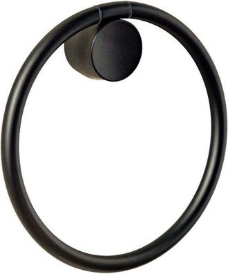 Cosmic Cosmic - Toallero anillo Negro Mate Geyser