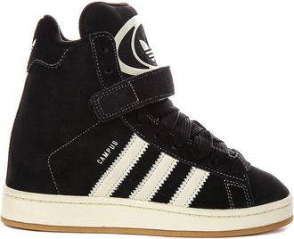 adidas Campus Bold Wedge High-top Sneaker - female - Adidas - Skateboarding - Black - 7 2/3 UK - Sport