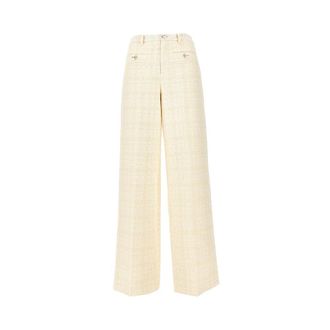 Gucci Wide leg tweed pants Woman 40
