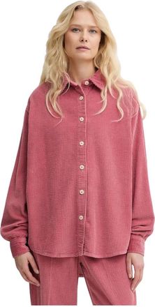 American Vintage Hemden - Dames - Blouses & Shirts - Roze - Maat: M/L