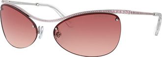 Swarovski SK 7018 4001A5 63mm Womens Irregular Sunglasses
