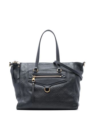 Louis Vuitton 2013 Monogram Empreinte Lumineuse PM satchel - women - Leather - One Size - Blue