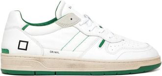 D.A.T.E. Court 2.0 Sneaker - Heren - Sneakers - Wit - 40 EU - Leer - Schoenen