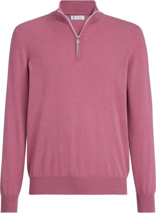 Brunello Cucinelli Kasjmier trui - Roze