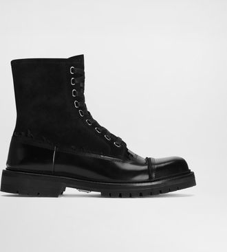 Dolce & Gabbana Calfskin Ankle Boots - Man Boots And Ankle Boots Black 41.5