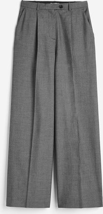 H&M Weite Twillhose - Schwarz