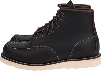 Red Wing Shoes Moc Toe Boots - Heren - Veterlaarzen - Zwart - 42 1/2 EU - Leer - Schoenen