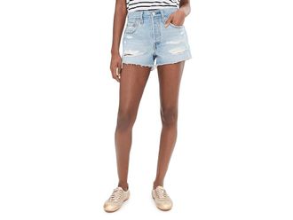 Levi's 501 Original Shorts Womens Shorts Welcome Party : 27 2.5, Polyester/Elastane/Denim