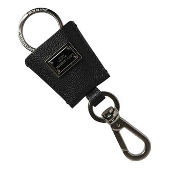 Dolce & Gabbana unisex, Accessoires, Zwart, Maat: ONE Size Leer