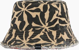 Regatta Womens Regatta Womens/Ladies Floral Reversible Bucket Hat - Tangerine Tango - Size: S-M