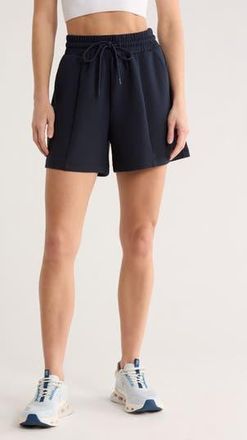 Zella Whisper Knit High Waist Shorts in Navy Sapphire at Nordstrom Rack, Size X-Small