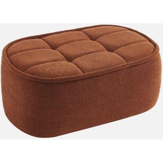 Sweeek Puff, Reposapi&eacute;s Para Sill&oacute;n Boni De 1 Plaza, Boni, Terracotta, 91x63x40 Cm