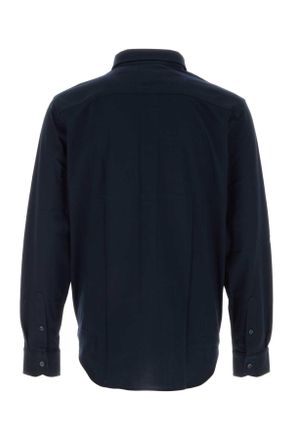 Brioni Ujnq0lod620 4100 Navy T Cotone Camicie Shirt