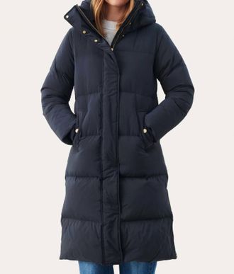 Part Two Storma Outerwear Coat In Dark Navy