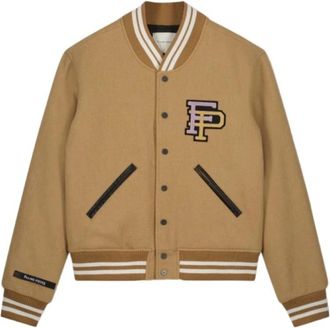 Filling Pieces Bomberjacks - Heren - Bomber jackets - Bruin - S - Jassen