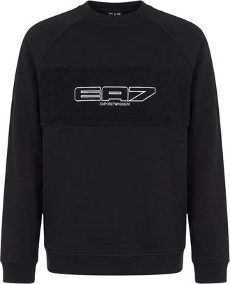 Emporio Armani Emporio Armani Ea7, Uomo, Felpe, Nero, S, new