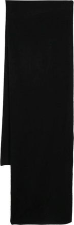 Lisa Yang Paris Oversized Cashmere Sjaal - Dames - Wintersjaals - Zwart - ONE Size - Kasjmier - Accessoires