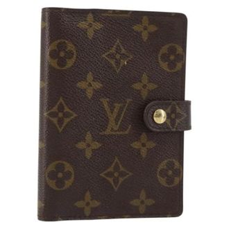 Louis Vuitton Pre-owned Wallets, female, Brown, Size: ONE SIZE Pre-owned Canvas Wallet