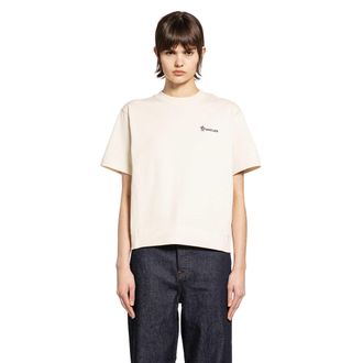 Moncler Embossed Logo Cotton T-Shirt