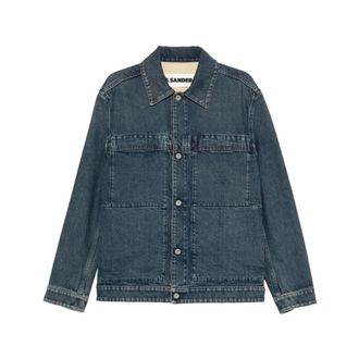 Jil Sander Hombre, Chaquetas, Azul, Talla: M