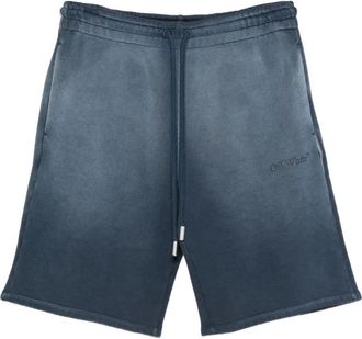 Off-white Shorts con coulisse - Blu