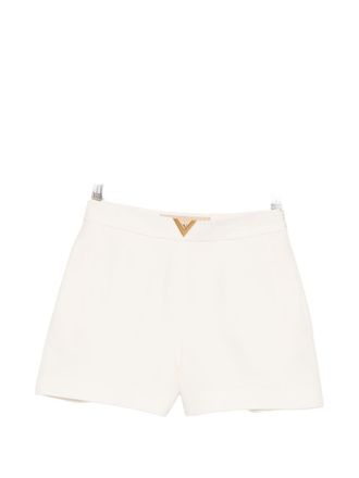 Valentino Womens Shorts Ivory