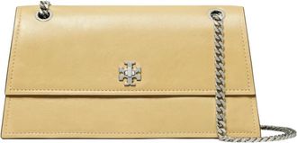 Tory Burch Witte Kira Schoudertas - Dames - Schoudertassen - Wit - ONE Size - Katoen - Tassen