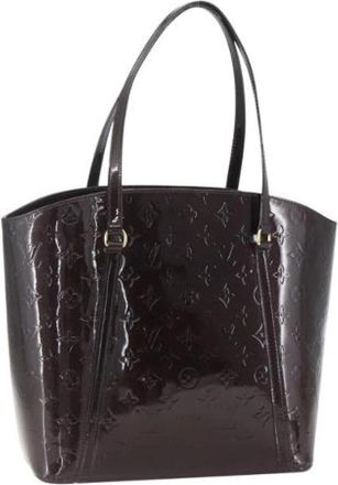 Louis Vuitton Pre-owned Vintage leren tote bag - Dames - Vintage Shopper - Rood - ONE Size - Leer - Vintage