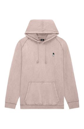 Dalix Astronaut Midweight Mineral Washed Hoodie in Zinc at Nordstrom, Size Xxx-Large