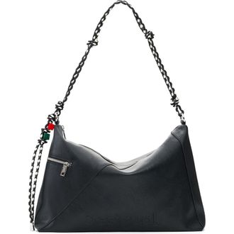 Desigual Faux Leather Shoulder Bag in Black at Nordstrom