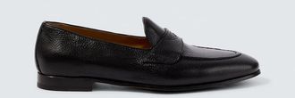 Kiton Leather penny loafers
