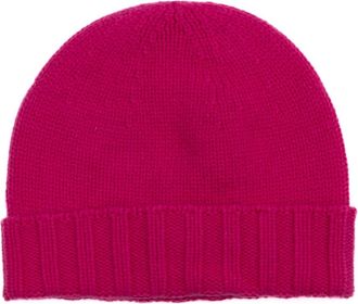 Drumohr Muts van puur kasjmier - Heren - Hoeden - Roze - ONE Size - Kasjmier - Accessoires