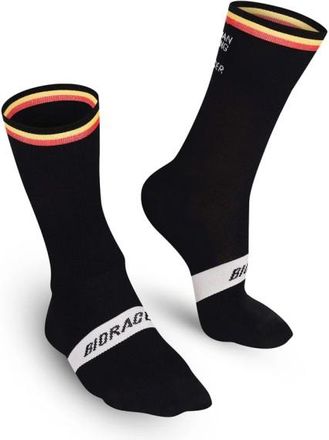 Bioracer Belgium Sock Knitted Velosocken - Unisex | schwarz