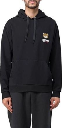 Moschino Teddybeer Katoenen Hoodie - Heren - Hoodies - Zwart - M - Katoen - Hoodies & sweatvesten