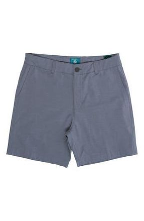 Burnside Hybrid Stretch Shorts in Light Charcoal at Nordstrom Rack, Size 32
