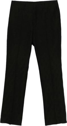 Fendi Pantaloni con motivo FF - Nero
